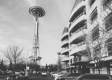 Space Needle & Cityscape