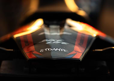 Motorcycle Seat Detail