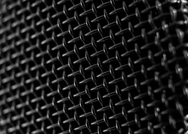 Microphone Grille Close-up