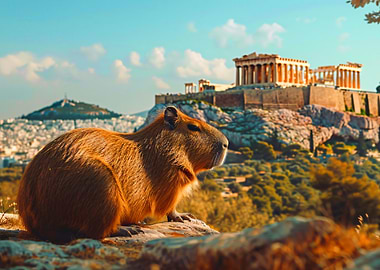 Capybara at Acropolis