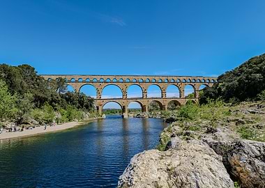 Timeless Elegance of Ancient Engineering - Le Pont du Gard