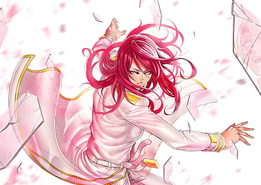 NÉOGICIA poster officiel - Olydriverse - Saly en pose de combat