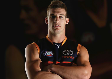 Australian Football Player Portrait
