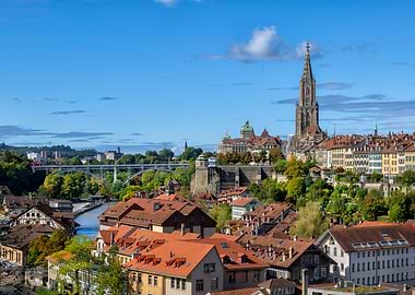 City of Bern in Switzerland