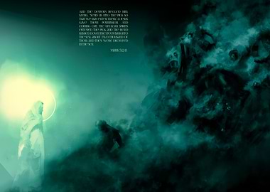 Christ casting out devils