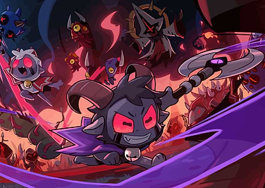 Demonic Creature Battle