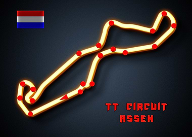 TT Circuit Assen Track Map