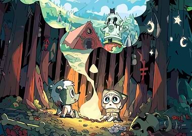 Forest Friends Campfire