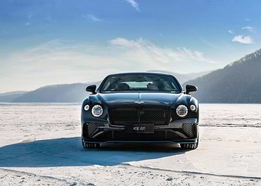 Black Bentley Continental GT Ice