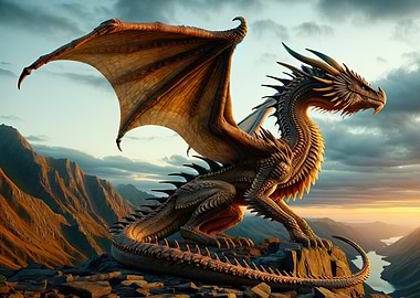 Southwestern Sunset Dragon