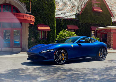 Ferrari Roma Blue