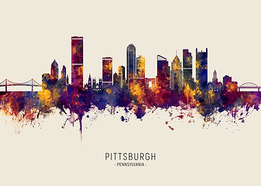 Pittsburgh Pennsylvania Skyline