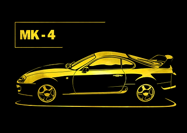 MK-4 Supra Silhouette