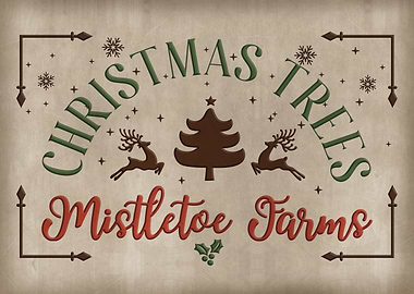 Christmas Trees Sign