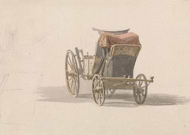 Vintage Carriage Watercolor