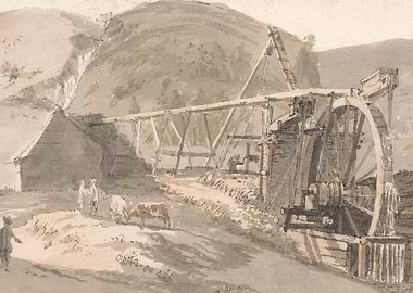 Water Wheel and Mill