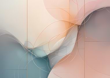 Abstract Art with Curves