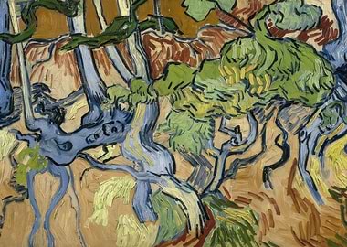 Olive Trees, Vincent van Gogh