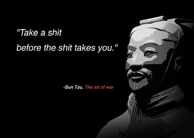 Sun Tzu Quote - Take a Sheet