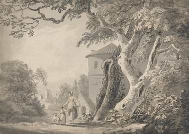 Rural Landscape with Figures