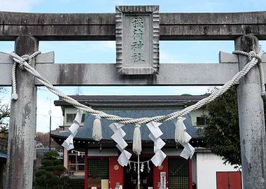 Japanese Shrine Torii Gate