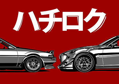 Toyota AE86 vs GT86