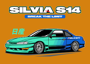 Silvia S14 Drift Car