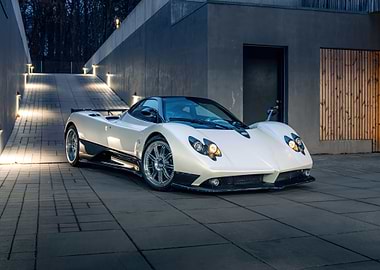 Pagani Zonda White