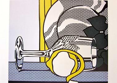 Pop Art Still Life by Roy Lichtenstein