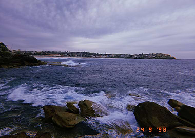 Bondi Beach Australia on film