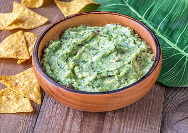 Guacamole and Tortilla Chips