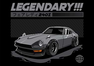 Nissan Datsun 240Z Fairlady Grey