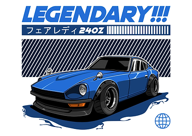 Nissan Datsun 240Z Fairlady Z Blue