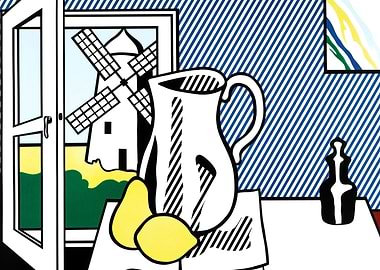 Still Life with Windmill