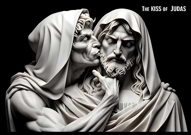 Judas Kiss Sculpture