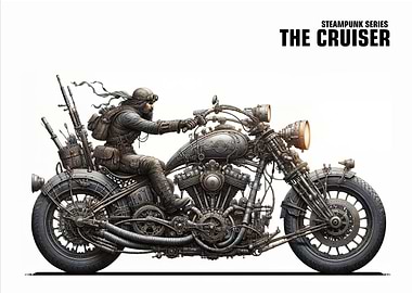 Steampunk Motorcycle
