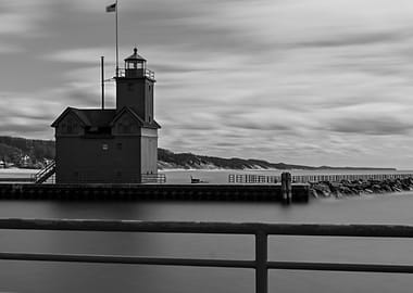 Lighthouse on a Pier