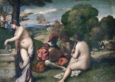 Renaissance Pastoral Scene