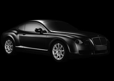 Black Bentley Coupe