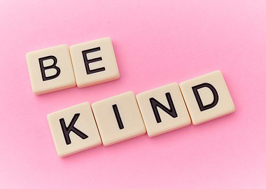 Be Kind Tile Letters