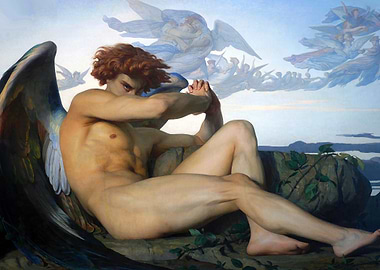 Fallen Angel Painting