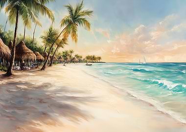 Punta Cana Beach Sunset