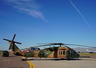 USAF Rescue Helicopter Blackhawk