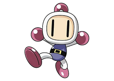 Bomberman Character Illustration