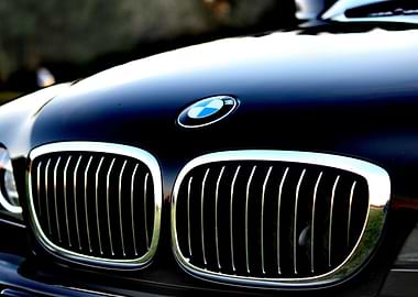 BMW Grille Close-up