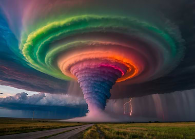 Rainbow Tornado