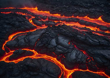 Molten Lava Flow