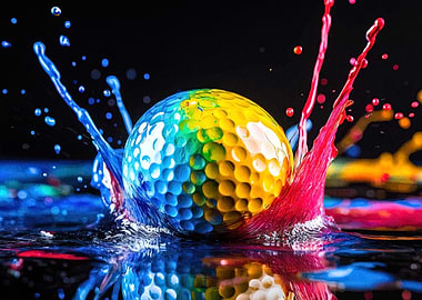 Golf Ball Splash
