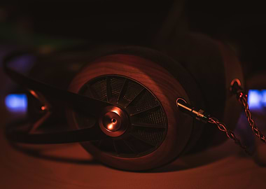 Wooden Headphones