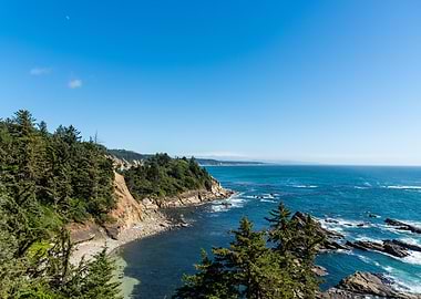Oregon Coastal landscape